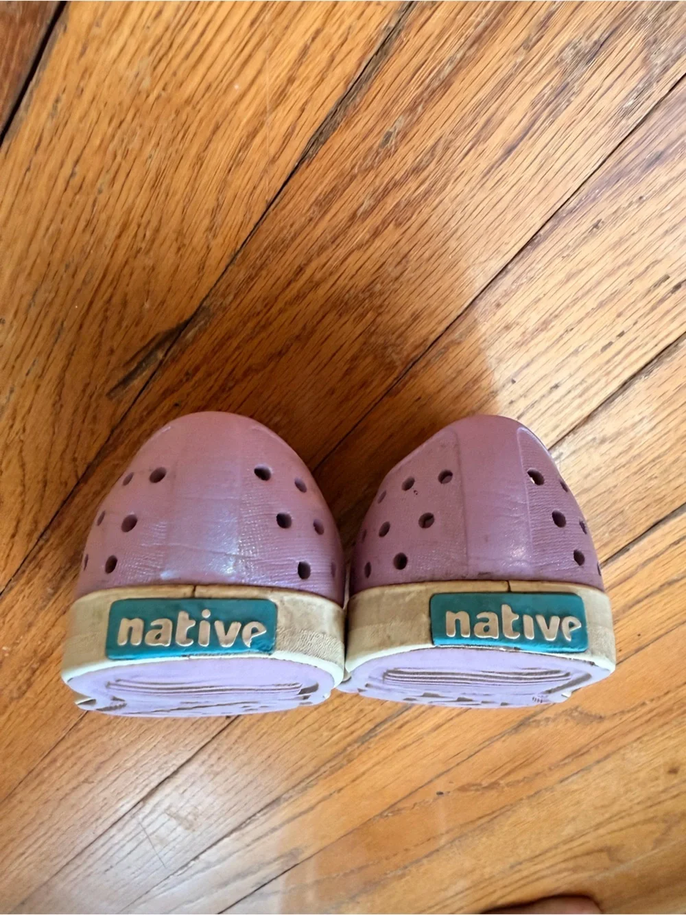 Native Jefferson Kids Purple Slip-On Shoes Size C8 Toddle